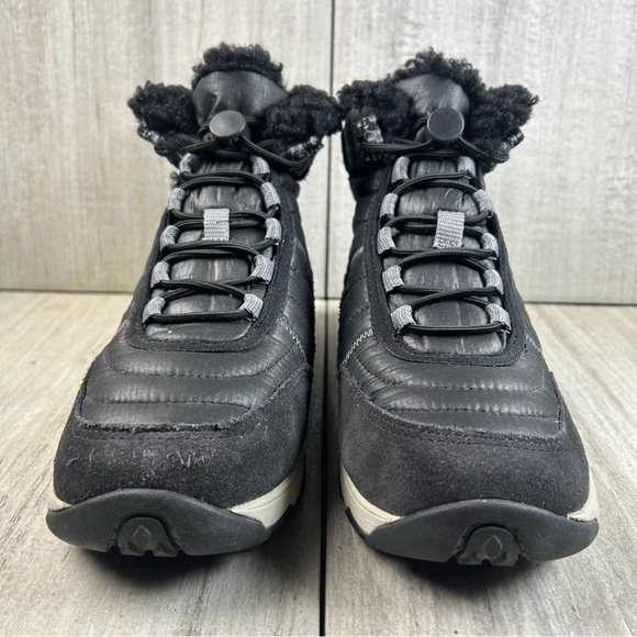 Merrell Approach Sport Mid Black Waterproof Hiking Sneaker Boot Womens Size 7.5 - Picture 5 of 10